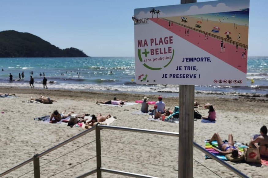 À Saint-Cyr, le retrait des poubelles sur la Promenade rose devrait être reconduit